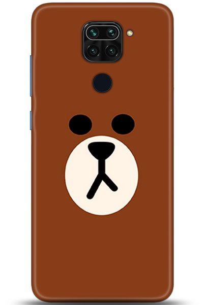 Noprin Xiaomi Redmi Note 9 Case Hd Printed Case - Custody Series 5430