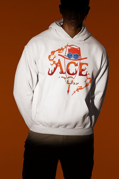 SEVBANO Anime Ace Printed Unisex Oversize Hoodie