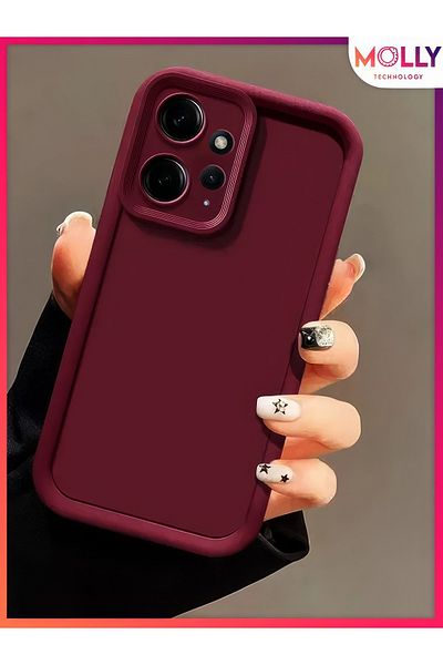 Molly Cherry Rotten Edges Thick Pan Silicone Case for Xiaomi Redmi Note 12 4g
