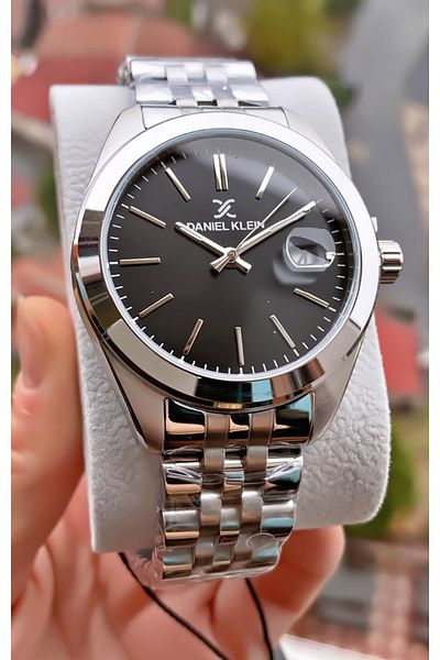 Daniel Klein Brand Silver Color Waterproof Women's Wrist Watch - Bracelet Gift