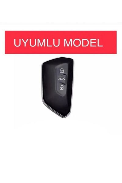 GMA KEYS Golf 8 2021+ Caddy 2021+ Tiguan 2024 Leon Cupra Formenter Nano Key Case White Silver Color