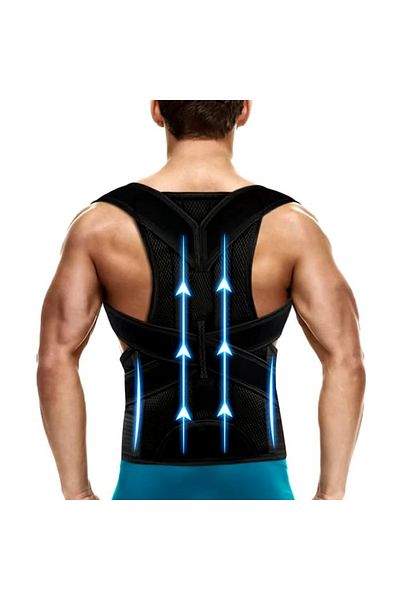 sogex New Generation Upright Posture Corset Medical Underwire Women Men Humpback Corset Shoulder Waist Back Corset