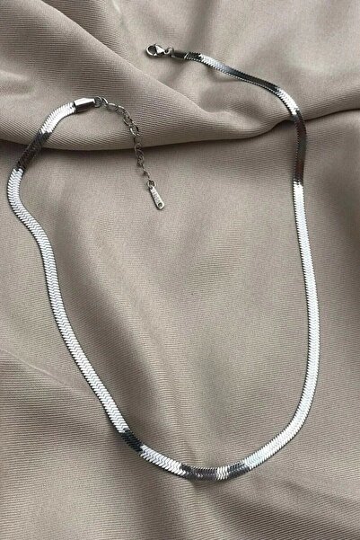 fmaccesories جودة عالية غير تشويه 316l الصلب الإيطالي قطب الفضة اللون سلسلة م...