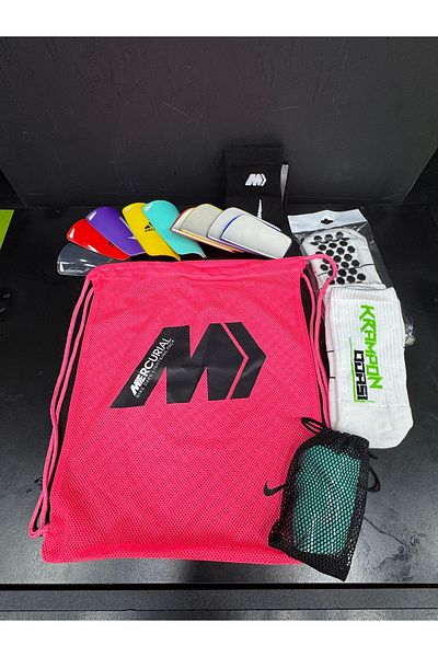 Krampon odası Crampon Bag Set+Non-Slip Socks+Shuttlecock+Bag+Shorted Socks