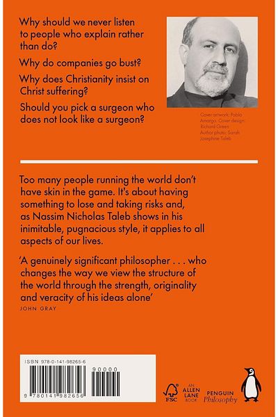 Penguin Books Ltd. Skin in the Game: Hidden Asymmetries in Daily Life
