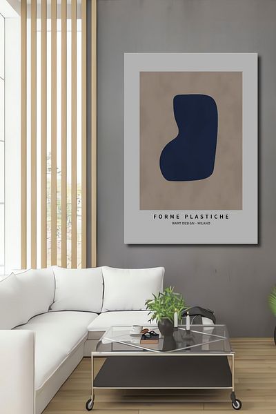 Teona Ahşap Abstracție Geometrică Decorativă Lemn MDF Dreptunghi Acasă, Locul de Muncă Pictură Perete