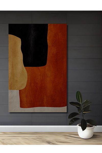 Teona Ahşap Abstracție Modern Lemn MDF Dreptunghi Decorativ Acasă, Locul de Muncă Pictură de perete