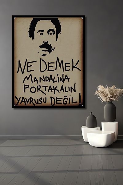 Teona Ahşap What Does Mandarin Humor Lemn MDF Dreptunghi Acasă, Locul de muncă Pictură murală
