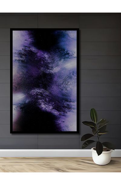 Teona Ahşap Noapte Cosmic Decorativ Lemn MDF Dreptunghi Acasă, Locul de Muncă Pictură Perete