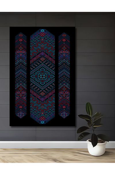 Teona Ahşap Modele etnice Decorative Lemn MDF Dreptunghi Acasă, Locul de Muncă Pictură Perete