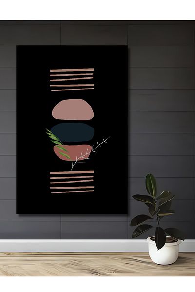 Teona Ahşap Modern Geometric Lemn MDF Dreptunghi Decorativ Acasă, Locul de Muncă Pictură Perete