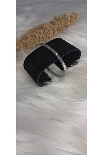 stainles steel سوار فضي من الفولاذ