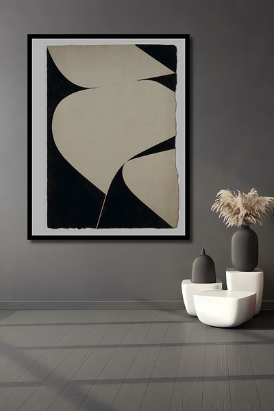 Teona Ahşap Abstracție Geometrică Lemn MDF Dreptunghi Decorativ Acasă, Locul de Muncă Pictură Perete