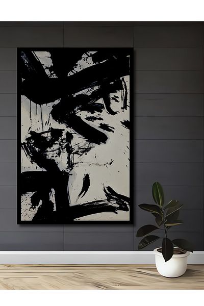 Teona Ahşap Artă abstractă Decorativ Lemn MDF Dreptunghi Acasă, Locul de Muncă Pictură Perete