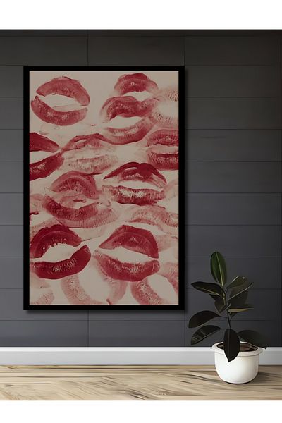 Teona Ahşap Lipsi pasionate din lemn MDF dreptunghiular decorativ pentru casa, loc de munca pictura pe perete
