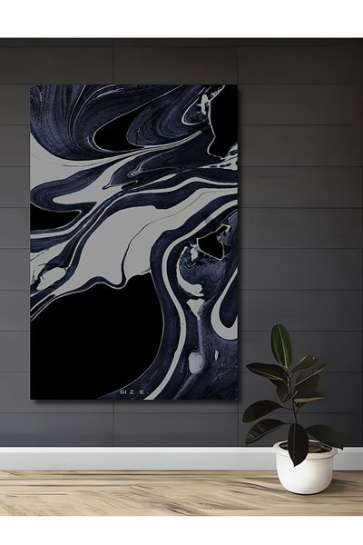 Teona Ahşap Abstract Ripple Decorativ Lemn MDF Dreptunghi Acasă, Locul de Muncă Pictură Perete
