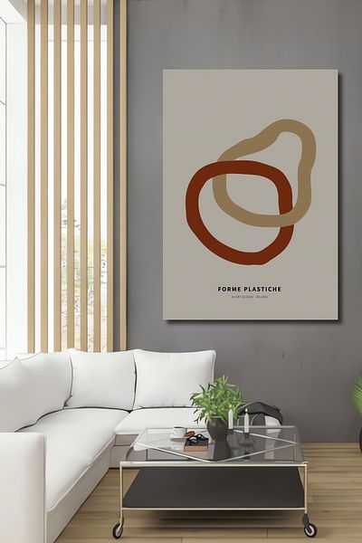 Teona Ahşap Forme Plastique Decorativ Lemn MDF Dreptunghi Acasă, Locul de Muncă Pictură Perete