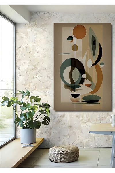 Teona Ahşap Modern Geometric Decorativ Lemn MDF Dreptunghi Acasă, Locul de Muncă Pictură Perete