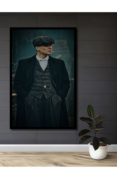 Teona Ahşap Peaky Blinders Decorativ Lemn MDF Dreptunghi Acasă, Locul de Muncă Pictură Perete