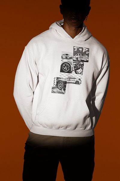 SEVBANO Design Car Printed Unisex Oversize Hoodie