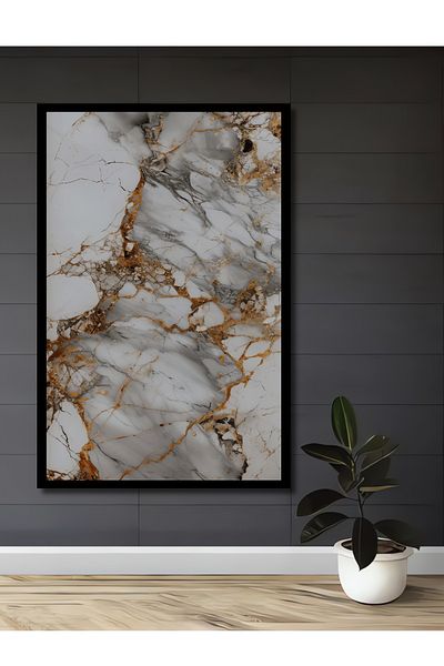 Teona Ahşap Textura de marmura Modern Decorativ Lemn MDF Dreptunghi Acasa, Locul de munca Pictura pe perete