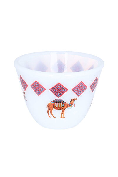 Alsaif Gallery ArcopalAl Saif Gallery Arabic coffee cups set, camel pattern, ...