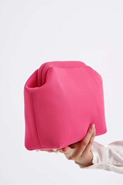 HEYBE'S Heybes Women's Pink Clutch Portfolio Handbag