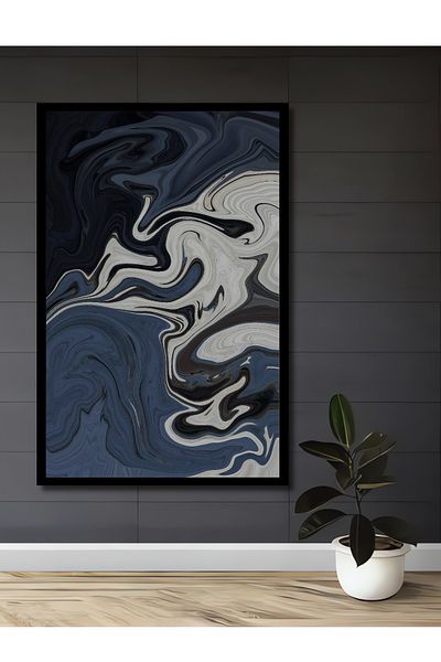 Teona Ahşap Model de val abstract Decorativ din lemn MDF dreptunghiular pentru pictura de perete acasă, la locul de muncă