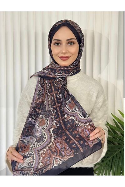 Misa Ethnic Pattern Voile Shawl