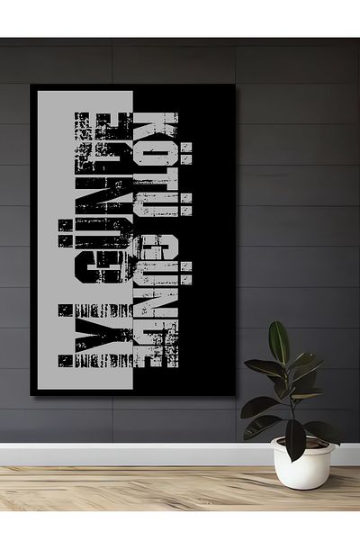 Teona Ahşap Într-o zi rău, MDF din lemn, dreptunghiular, pictură decorativă pentru casă, loc de muncă