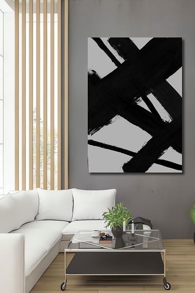 Teona Ahşap Perie dinamică Impulse Decorativ Lemn MDF Dreptunghi Acasă, Locul de muncă Pictură murală