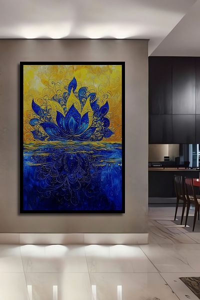 Teona Ahşap Răsplată decorativă din lemn MDF dreptunghiulară pentru casă, loc de muncă, pictură murală