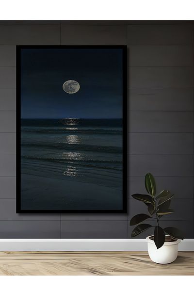 Teona Ahşap Silent Sea Decorativ Lemn MDF Dreptunghi Acasă, Locul de Muncă Pictură Perete
