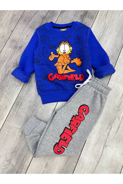 GARFIELD Sezon nou - Set de trening raster cu 3 fire imprimate