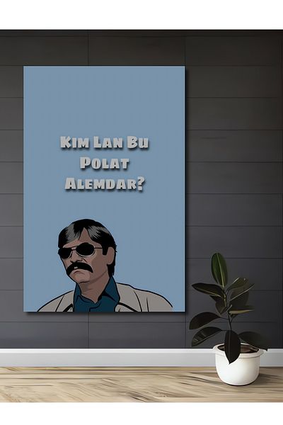 Teona Ahşap Kim Lan Bu Polat Alemdar Lemn MDF Dreptunghi Decorativ Acasă, Locul de Muncă Pictură Murală