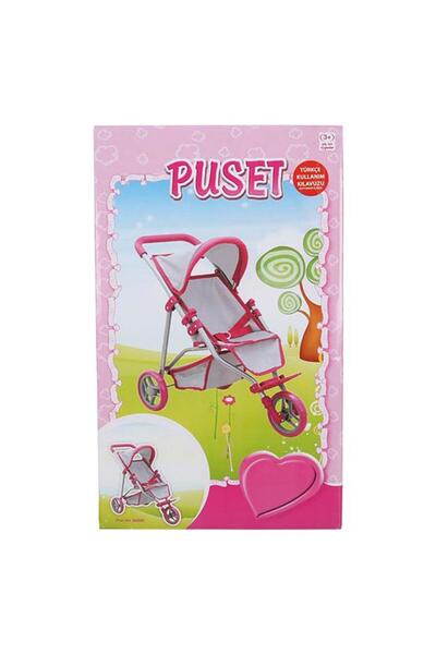 NW NessiWorld عربة الأطفال Nessiworld Sunman ذات 3 عجلات باللون الوردي والرمادي