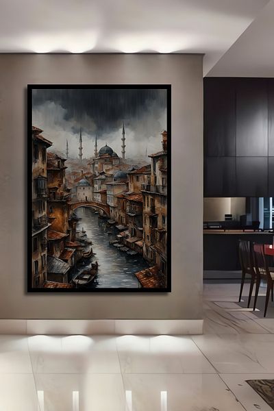 Teona Ahşap Arhitectura otomană în canale decorative din lemn MDF dreptunghiular pentru casă, loc de muncă pictură murală