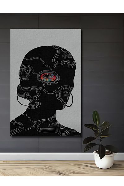 Teona Ahşap Călătorie mentală Decorativă Lemn MDF Dreptunghi Acasă, Locul de muncă Pictură murală