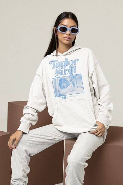 SEVBANO Custom Design Taylor Swift Printed Unisex Oversize Singer Hoodie