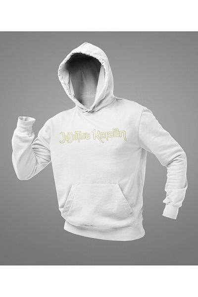 SEVBANO Jujutsu Kaisen Written Unisex Oversize Anime Hoodie