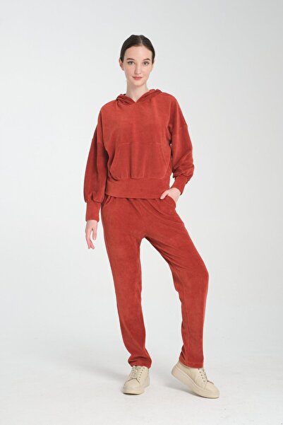 Reji Hooded Velvet Set