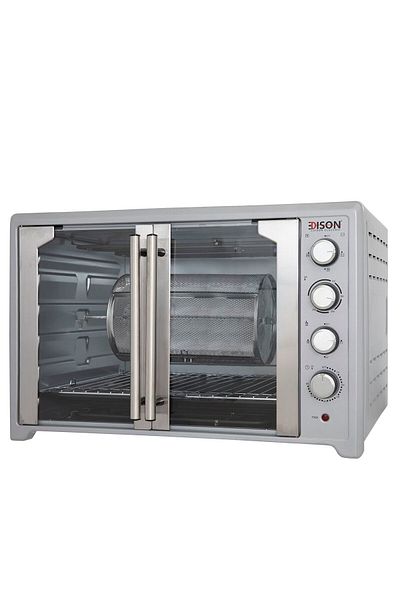 Edison oven Hummer silver 75 litres