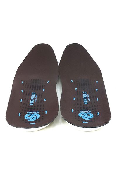 KİNG PAOLO King Paolo Anatomical Leather Insoles - Black