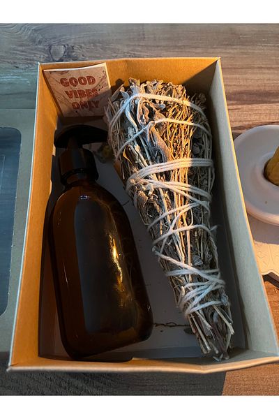 Gezegen 100% Natural Glass Bottle Castile - with Soap Incense