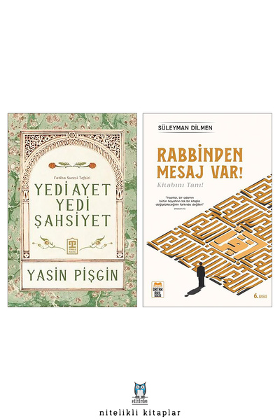 Timaş Yayınları Yedi Ayet Yedi Şahsiyet - Rabbinden Mesaj Var!