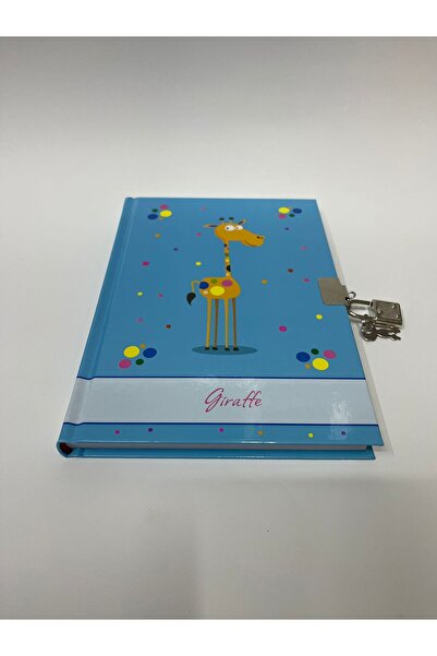 ÇilekKurdu Kilitli Hatıra Günlük Defter 100 Yaprak