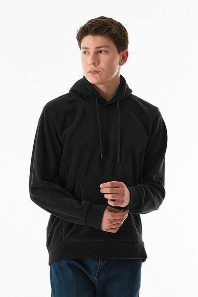 Fulla Moda Φούτερ Fleece με κουκούλα Kangaroo Pocket