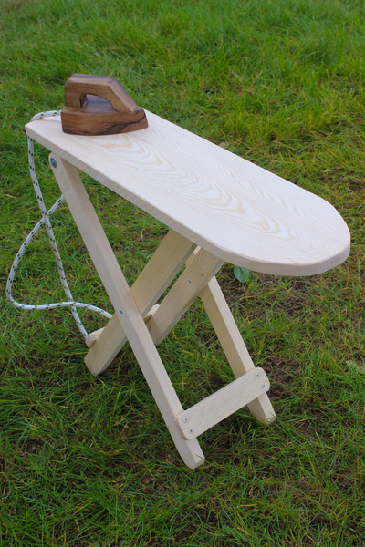 lifly Ahşap Ütü ve Masası Oyuncak - Montessori Oyuncak