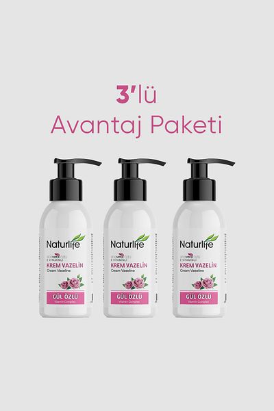 Naturlife Cream Vaseline (Rose)
