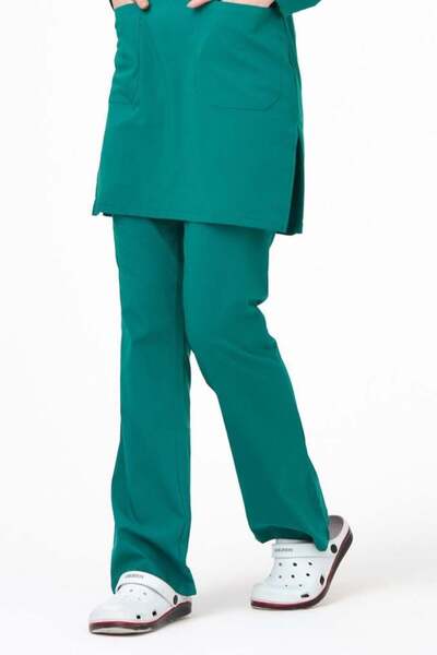 Çatı Medikal UltraLycra Modest - Tricou cu fundul unic pentru doctor și asist...